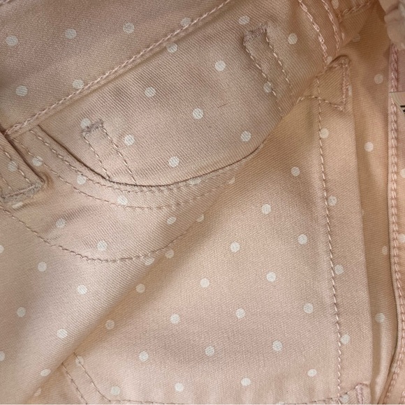 2 Faced Reversible Skinny Jeans Junior Pink Shimmer size 5 NWT - Picture 5 of 16